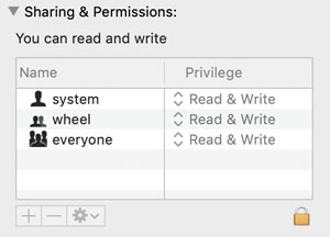 mac permissions